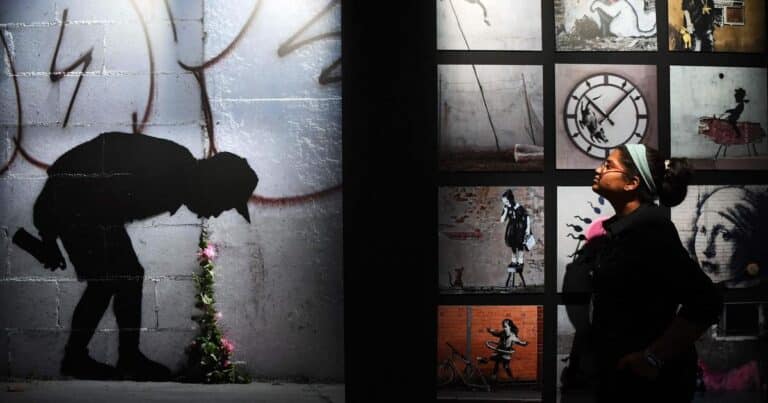 Glasgow dévoile la première rétrospective officielle consacrée au street artiste Banksy