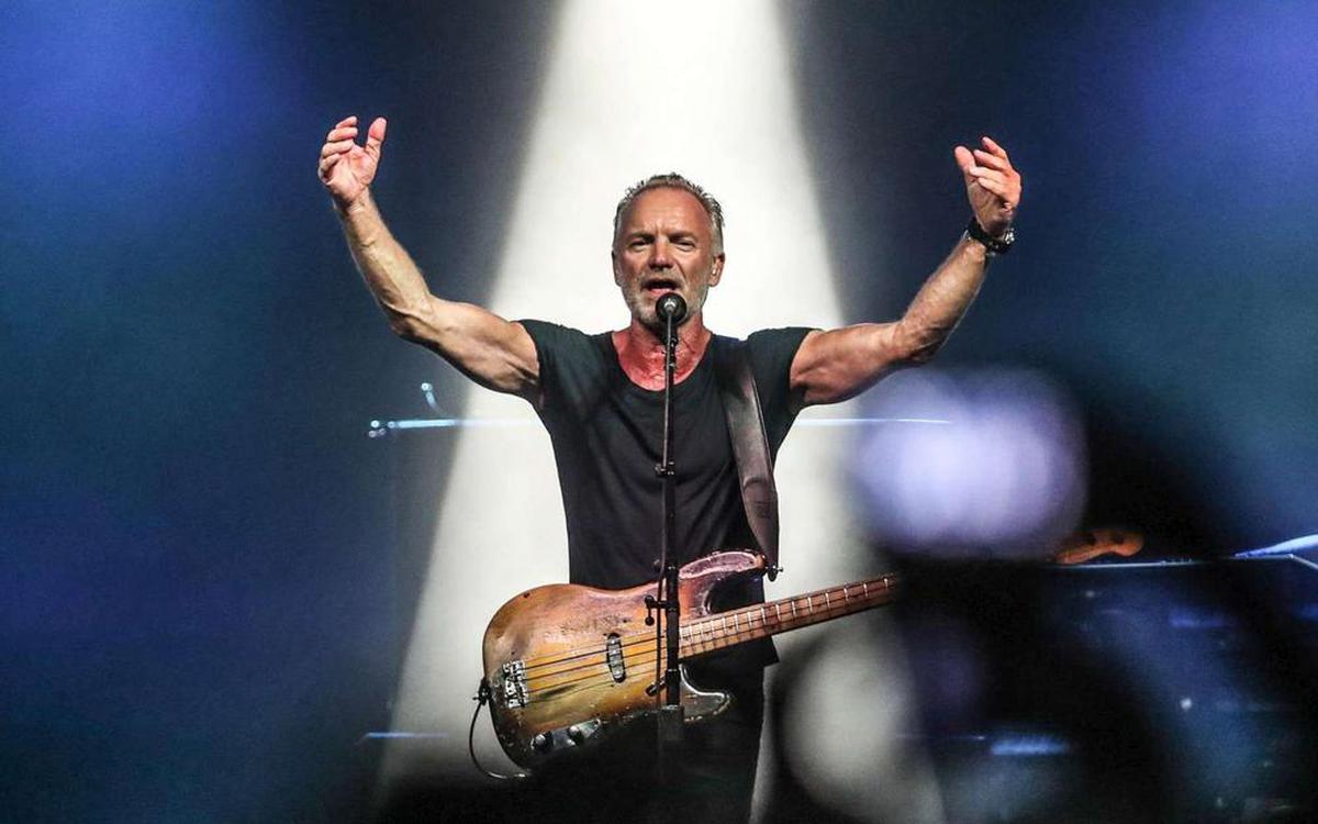 Sting sera cet été au Brive festival.
