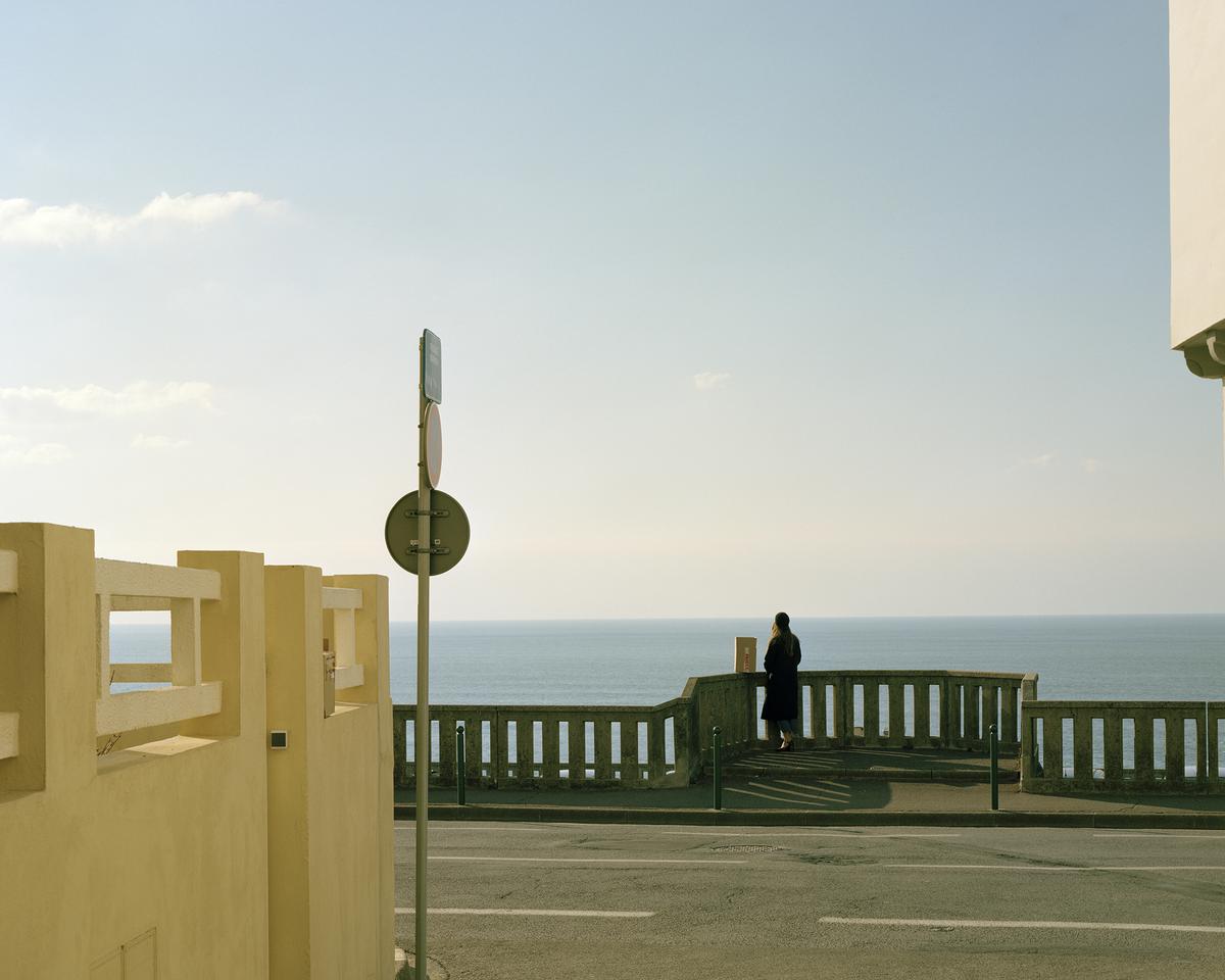 « Vue sur la côte des Basques, Biarritz », 2023.